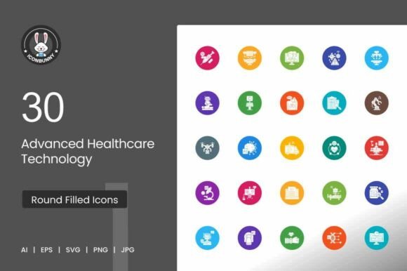 30 Advanced Healthcare Technology Icons