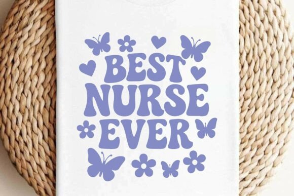 Best Nurse Ever SVG PNG T-shirt Design