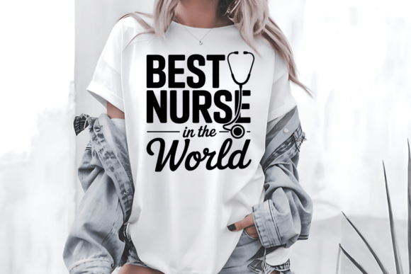 Best Nurse in the World SVG PNG