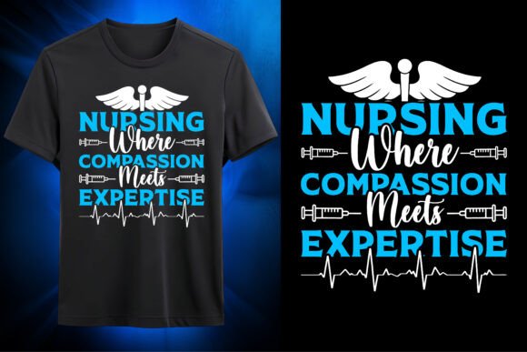 Caring Nurse with Expertise SVG Design