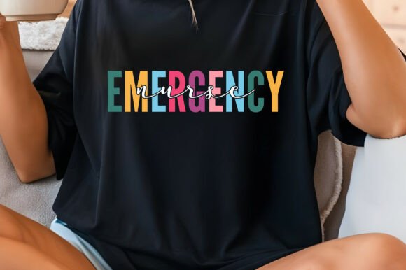 Emergency Nurse SVG T-Shirt Design