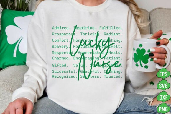 Lucky Nurse Words SVG & PNG Design Review