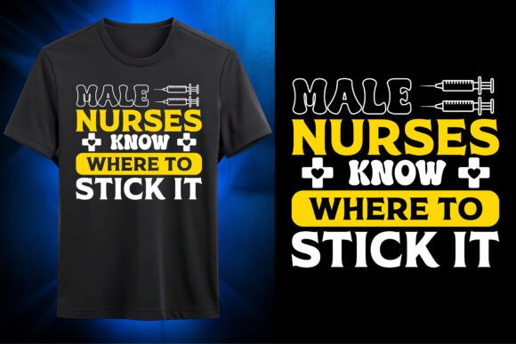 Male Nurse Humor Life SVG Design