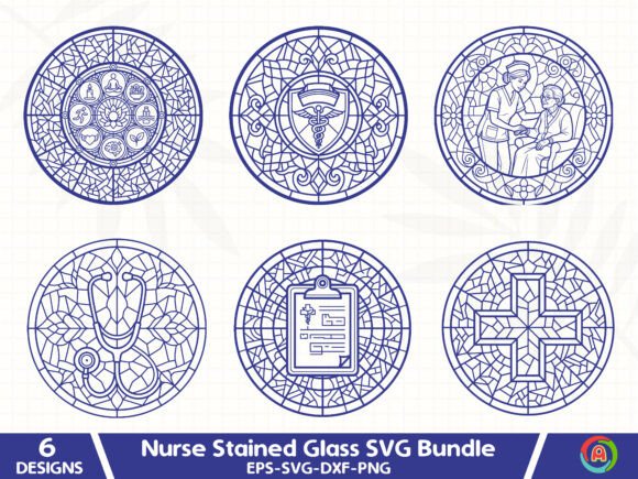Medical Profession Mandala SVG Set