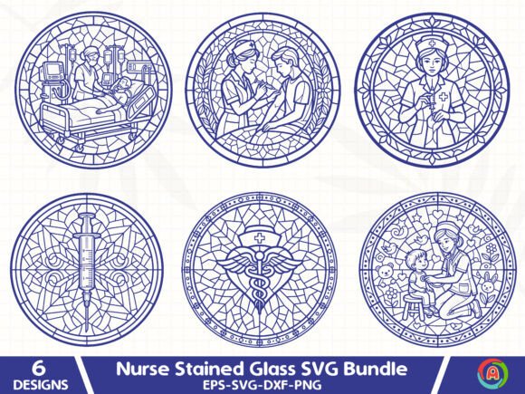 Medical Symbols Circular SVG Bundle
