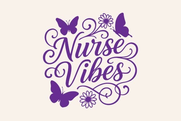 Nurse Vibes SVG PNG T-Shirt Design