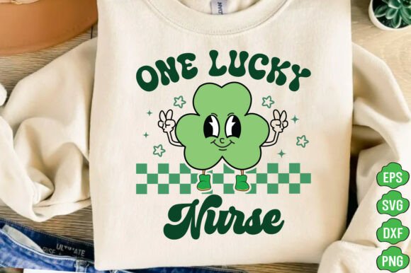 One Lucky Nurse PNG, St Patricks Day SVG
