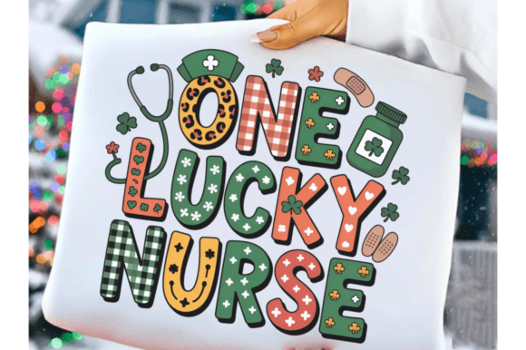 One Lucky Nurse St Patrick’s Day PNG