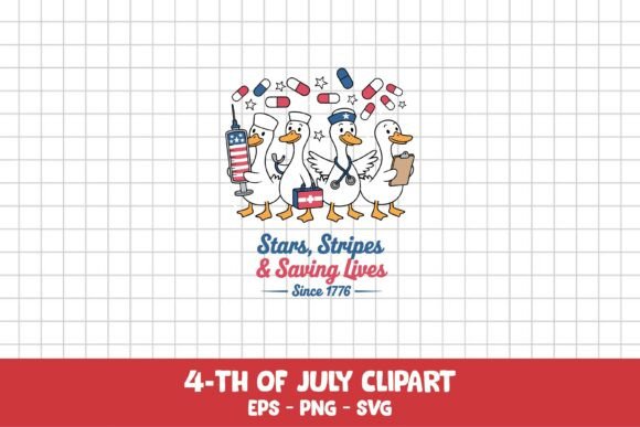 Stars Stripes Saving Lives Patriotic